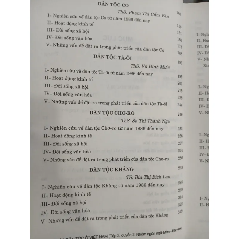 CÁC DÂN TỘC Ở VIỆT NAM (TẬP 3) - VƯƠNG XUÂN TÌNH 976402