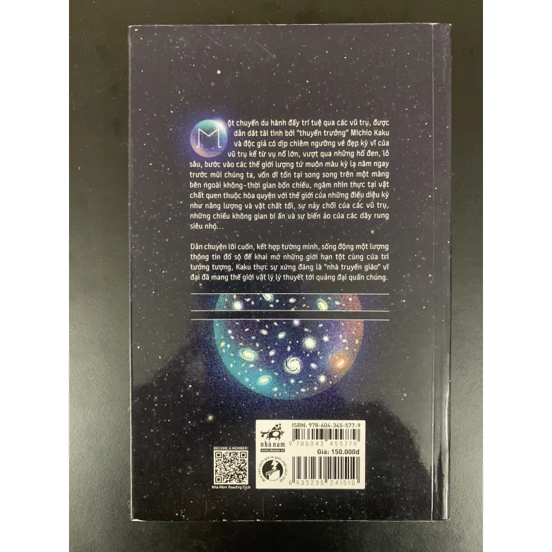 (Sách cũ) Các thế giới song song - Michio Kaku. 929287