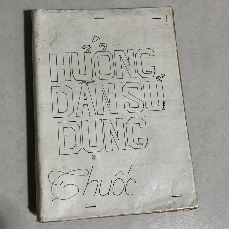Hướng dẫn sử dụng thuốc - 1986s 595598