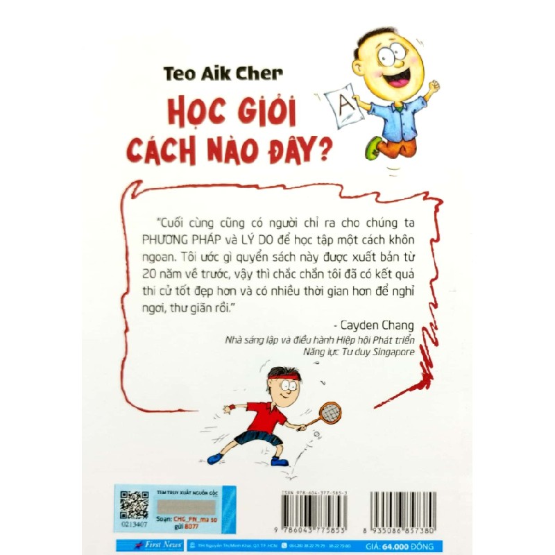 Học Giỏi Cách Nào Đây? (Khổ Nhỏ) - Teo Aik Cher 27765