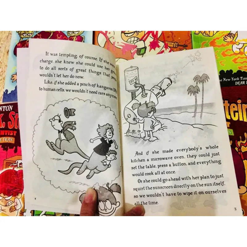 HE COMPLETE FRANNY K.STEIN - MAD SCIENTIST (10 quyển ) 795963