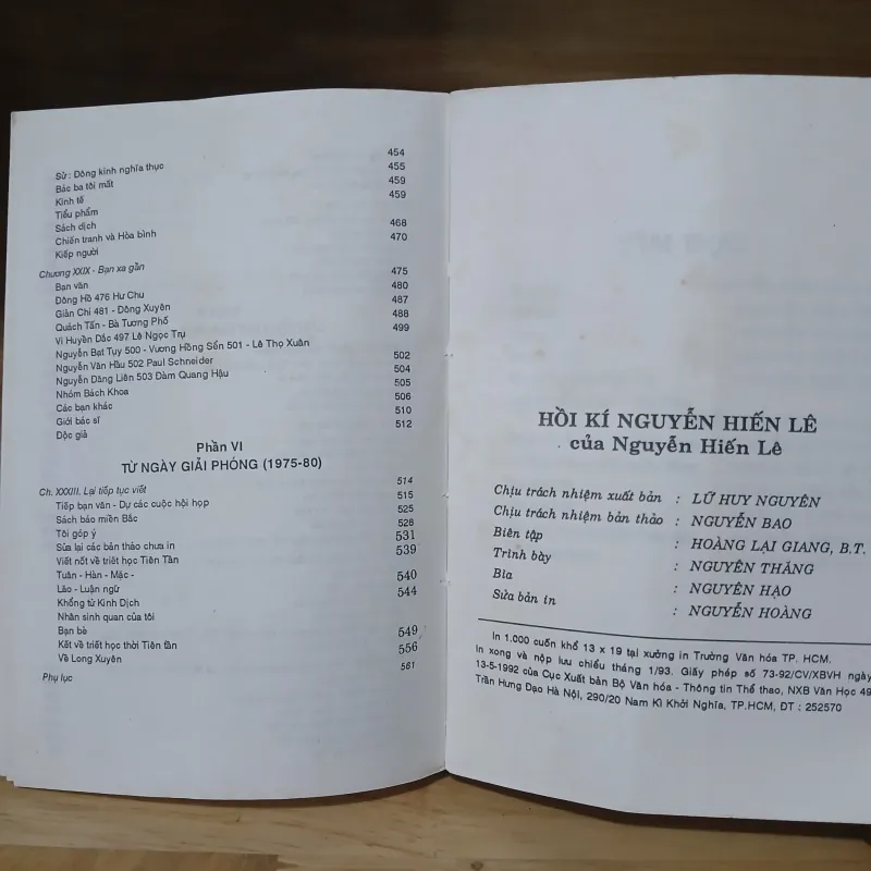 Hồi Kí NGUYỄN HIẾN LÊ (XB 1993) 1030176