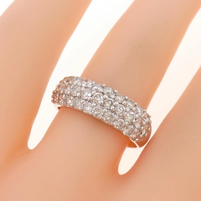 Nhẫn kim cương Pavé K18WG 1.00CT - Hàng hiệu Chính hãng 852924