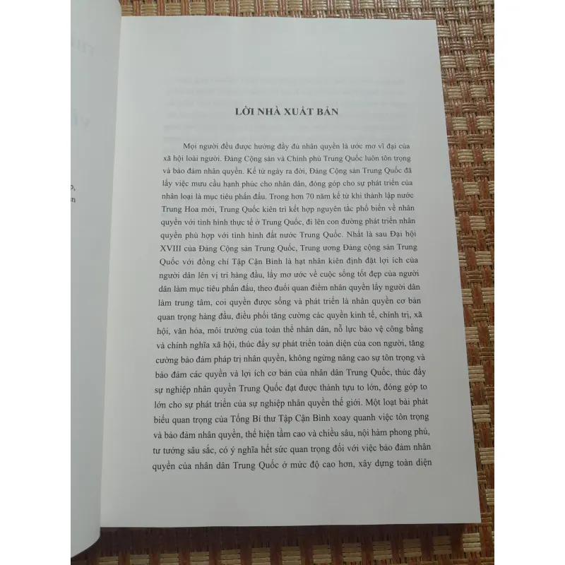 NHỮNG BÀI PHÁT BIỂU CỦA TẬP CẬN BÌNH... 752501