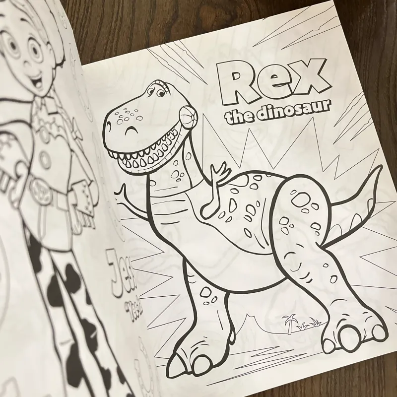 ✨𝑫𝒊𝒔𝒏𝒆𝒚 𝑷𝒊𝒙𝒂𝒓 𝑻𝒐𝒚 𝑺𝒕𝒐𝒓𝒚 𝟒: 𝑪𝒐𝒍𝒐𝒖𝒓𝒊𝒏𝒈 𝑩𝒐𝒐𝒌✨ 712973