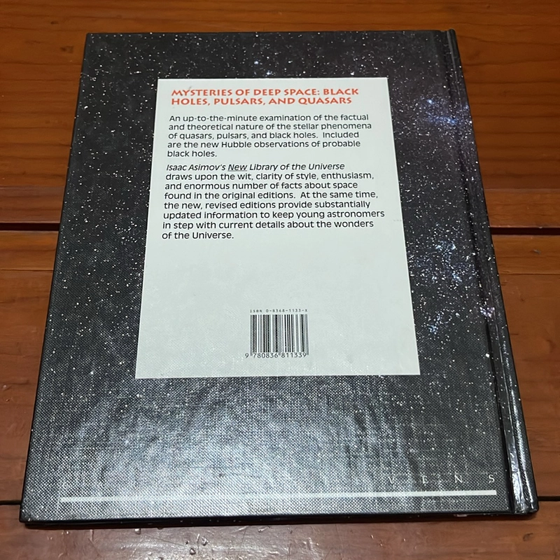 PICTURE BOOK Mysteries of deep space: black holes, pulsars and quasars 536324