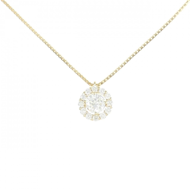 Dây chuyền kim cương K18YG 0.233CT G SI2 VG - Hàng hiệu Chính hãng 873559