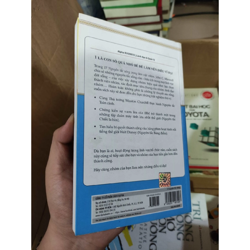 17 nguyên tắc vàng trong làm việc nhómHCM01/03 910135
