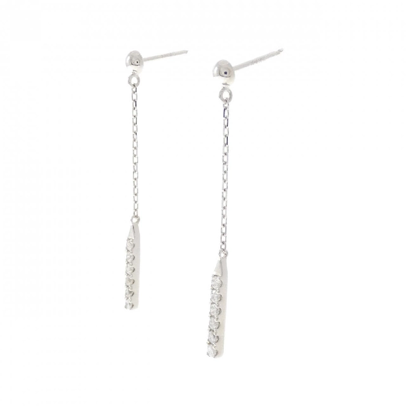 K18WG Bông tai kim cương 0.20CT - Hàng hiệu Chính hãng 870195