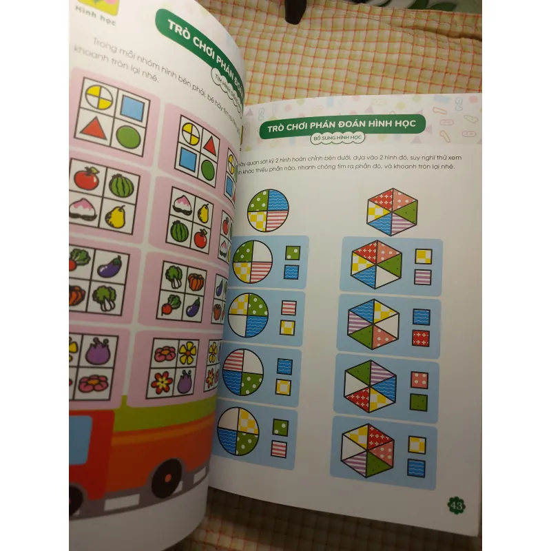 TRÒ CHƠI HÌNH HỌC - THIÊN TÀI TOÁN HỌC (4-5 TUỔI) 782611