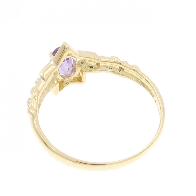 Nhẫn Amethyst 750YG 672459