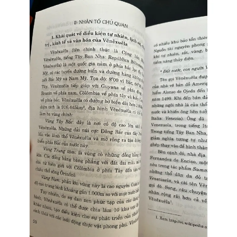 Công cuộc đấu tranh bảo vệ độc lập dân tộc ở Venezuela dưới thời Tổng thống Hugo Chavet (1999-2012) - PGS,TS. Nguyễn Thị Quế 706096