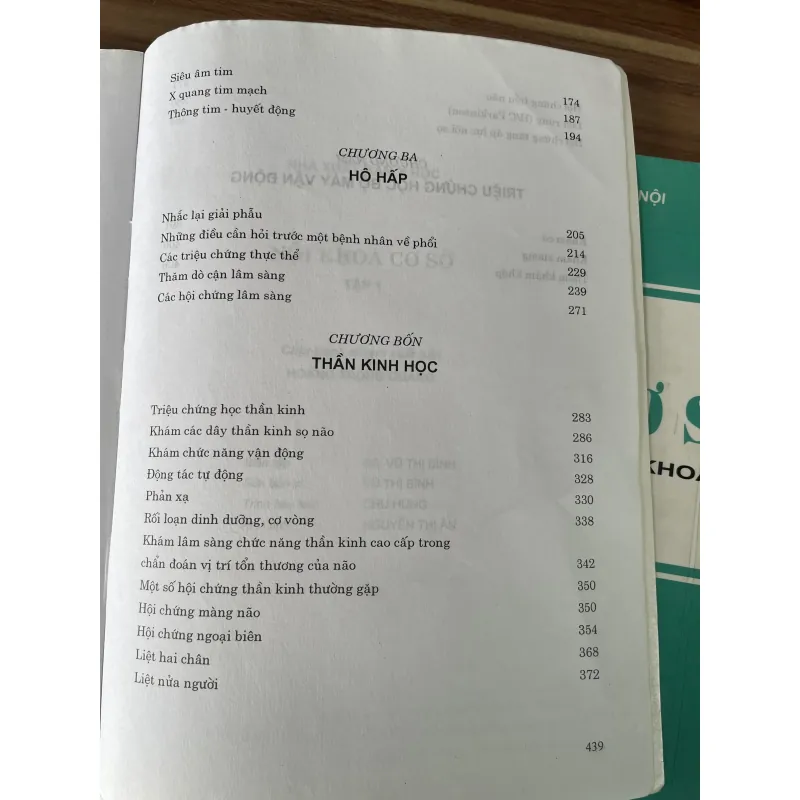 Nội khoa cơ sở -  triệu chứng học nội khoa, 2 tập, Sách y khổ lớn  791074