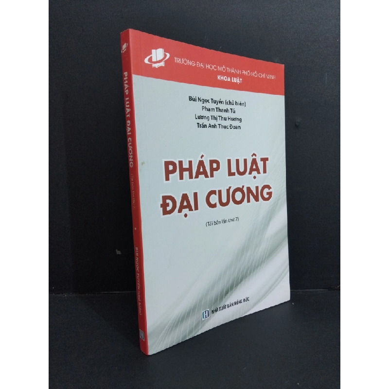Pháp luật đại cương Bùi Ngọc Tuyền mới 90% ố nhẹ 2023 HCM1511 Oreka Blogmeo 369077