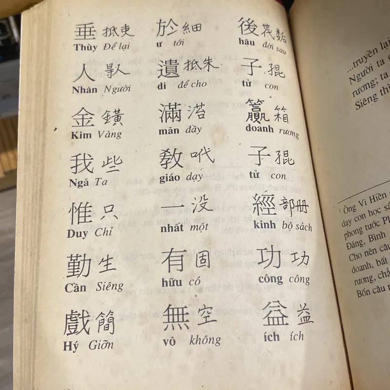 TAM TỰ KINH, trình bày Việt-Hán-Nôm (XB 1996) 760247