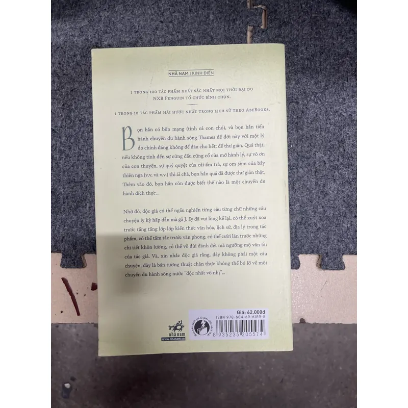 Ba Gã Cùng Thuyền - Jerome K.Jerome (c47) 740855