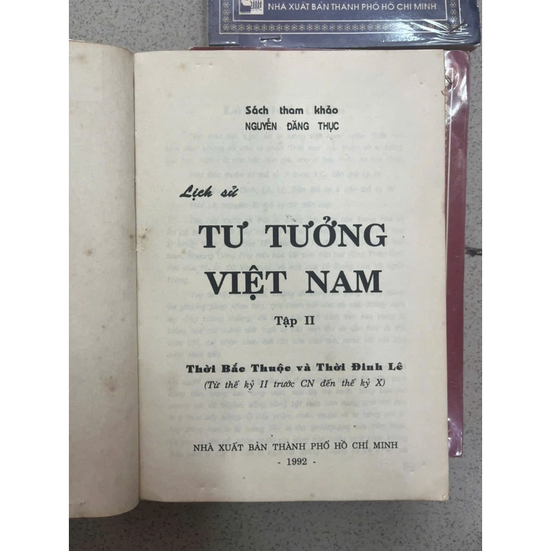 LỊCH SỬ TƯ TƯỞNG VIỆT NAM- NGUYỄN ĐĂNG THỤC (6 TẬP) 553014