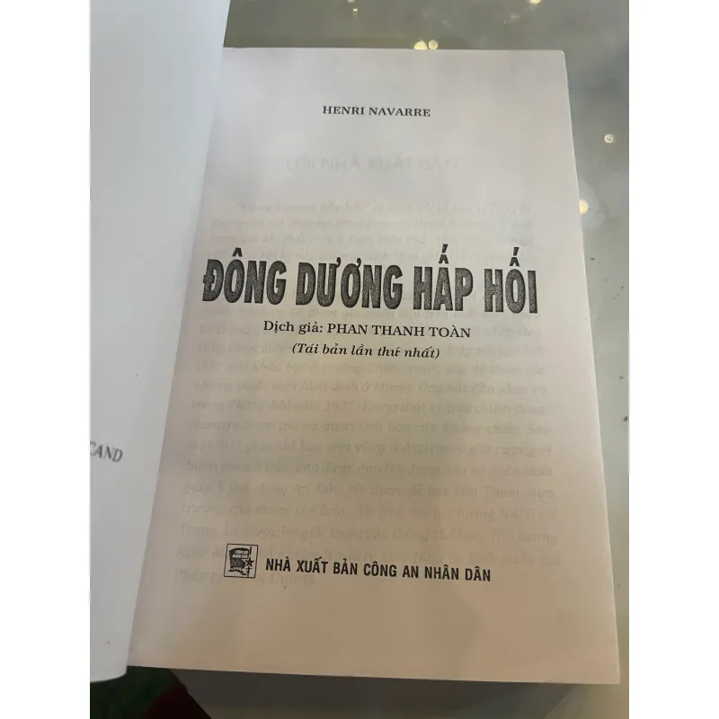 ĐÔNG DƯƠNG HẤP HỐI - HENRI NAVARRE  1027528