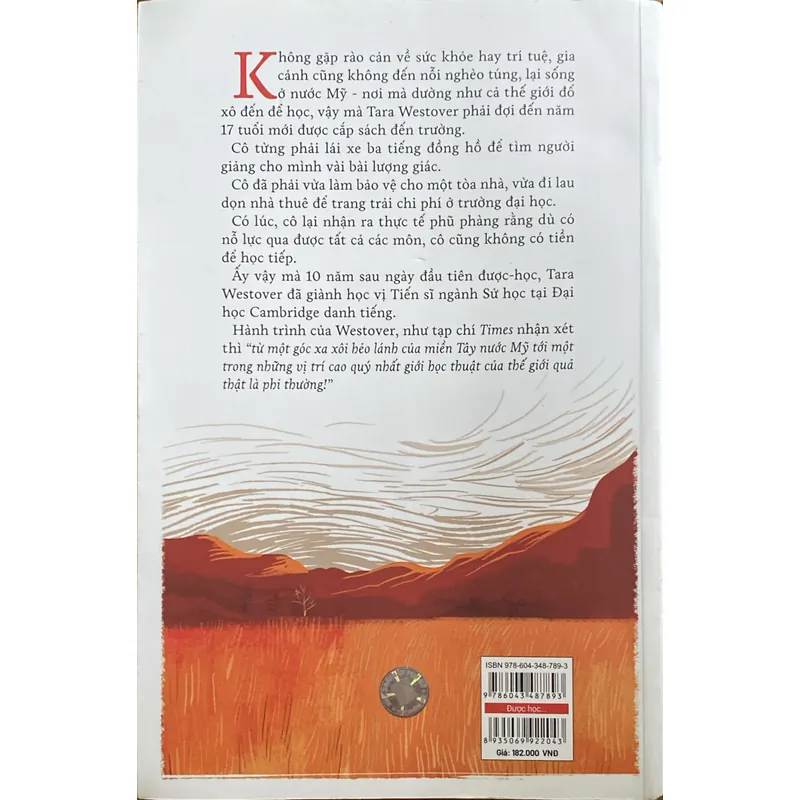 Được học - Tự truyện của Tara Westover 731674