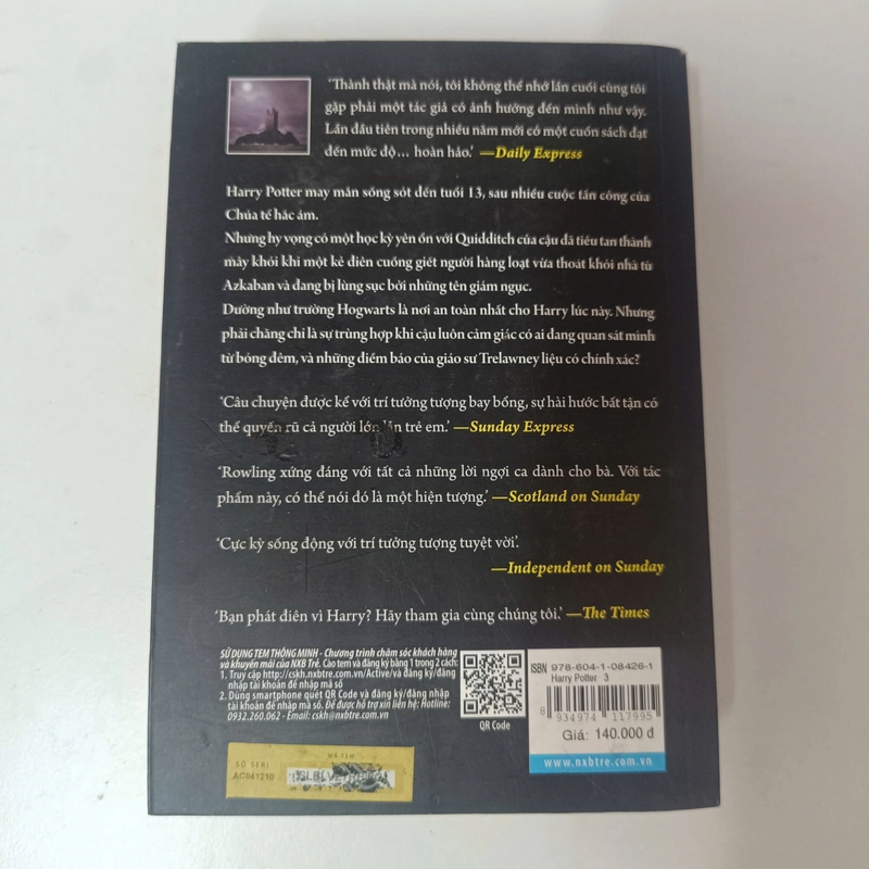 Harry Potter và Tên tù nhân ngục Azkaban - J.K.Rowling 543607