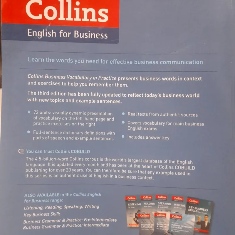 BUSINESS VOCABULARY in PRACTICE 930901