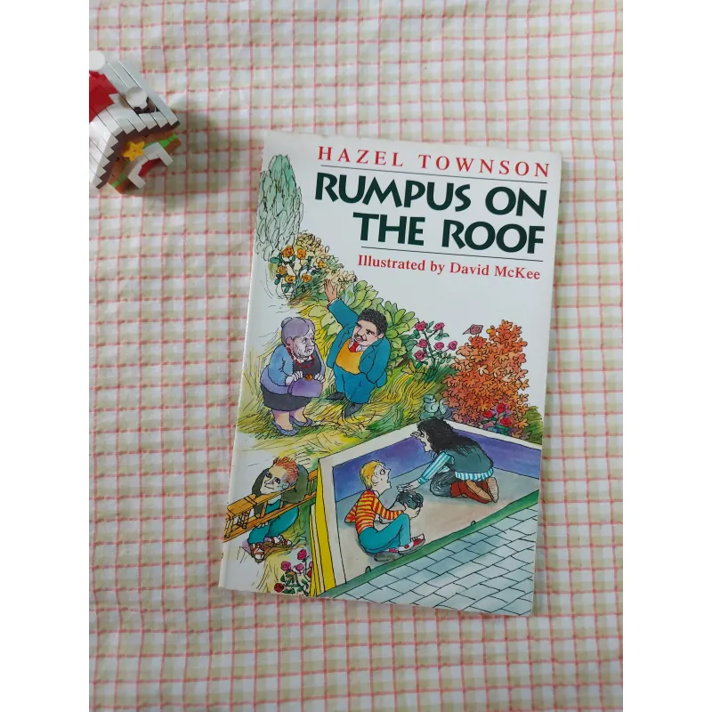 RUMPUS ON THE ROOF - Hazel Townson Minh họa: David McKee 750332