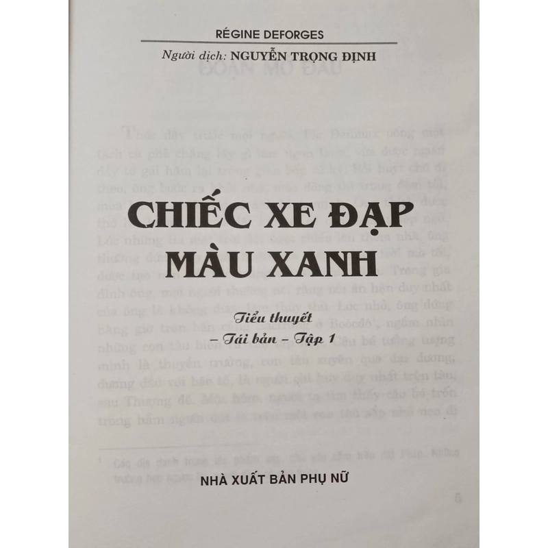 Chiếc xe đạp màu xanh (Deforges) 523321