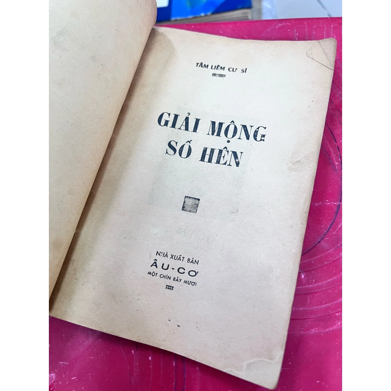 giải mộng số hên - tâm liêm cư sĩ 363492