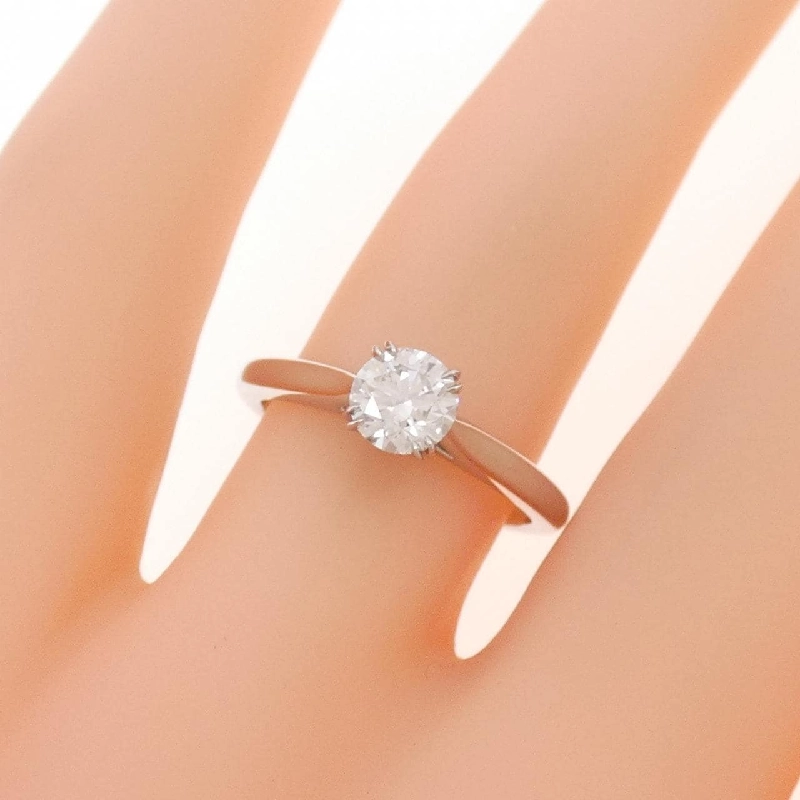 Nhẫn Solitaire Harry Winston 0.51CT F VS2 3EXT - Hàng hiệu Chính hãng 835786