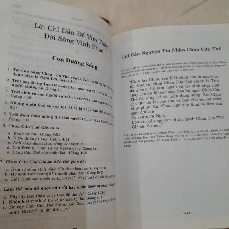 KINH THÁNH CỰU ƯỚC VÀ TÂN ƯỚC. Bản dịch mới Arms of Hope 2002 600297