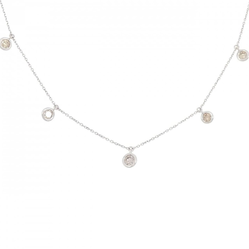 K18WG Dây chuyền kim cương 1.053CT - Hàng hiệu Chính hãng 864196