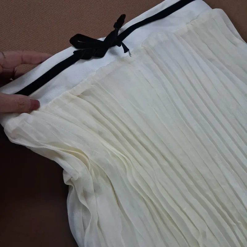 Váy xếp ly dài 777086