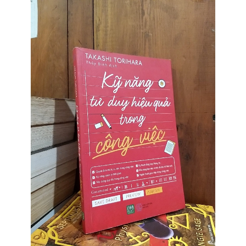 Kỹ năng tư duy hiệu quả trong công việc - Takashi Torihara 797761