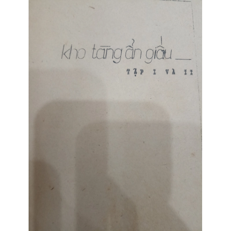 Kho tàng ẩn giấu - Tập 1 & 2 🌻 541375
