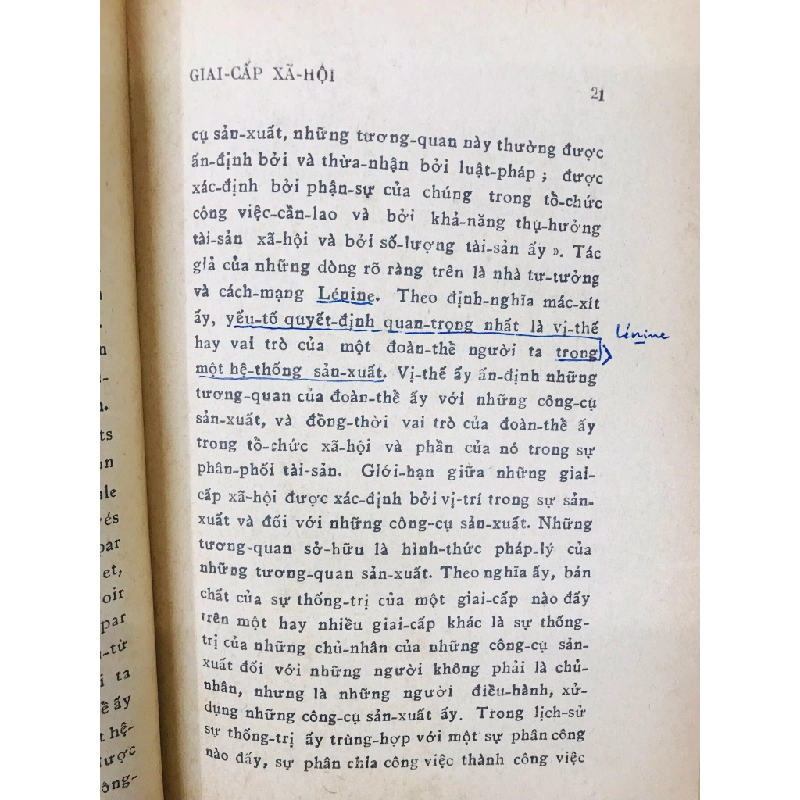 Giai cấp xã hội - Bửu Lịch ( tập 1 học thuyết Mark và Gurvitch ) - bản đóng bìa 125875