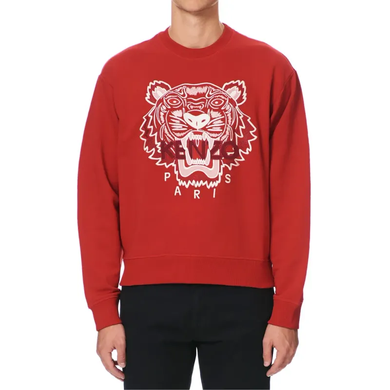Áo sweatshirt nam Kenzo Paris màu đỏ size M 757173