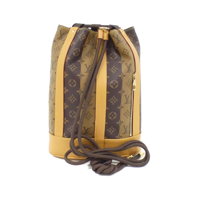 Túi đeo chéo Louis Vuitton Monogram Stripe (LV Squared) Randonée Messenger M45968 612945