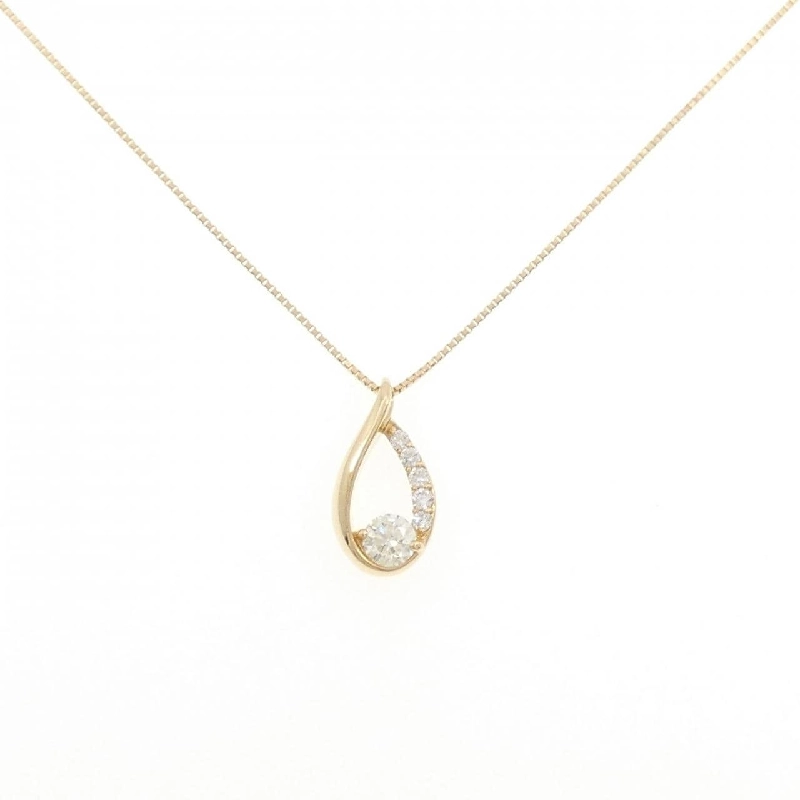 K18YG Dây chuyền kim cương 0.303CT - Hàng hiệu Chính hãng 858917