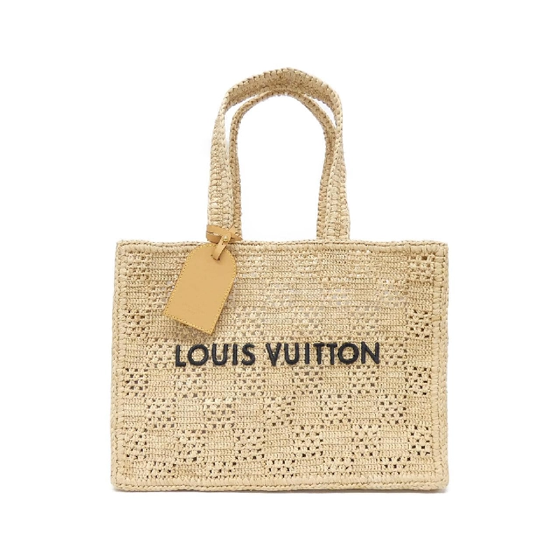 Túi xách Louis Vuitton Damier Raffia Summer Shopper Tote MM M25008 - Hàng hiệu Chính hãng 801482