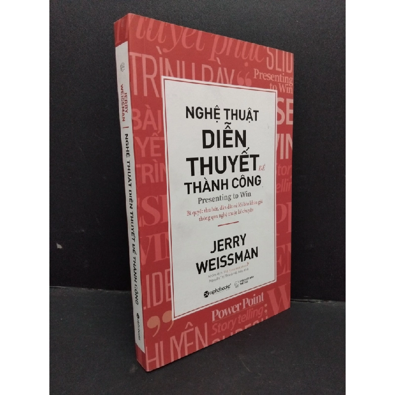 Nghệ thuật diễn thuyết để thành công mới 90% bẩn nhẹ 2020 HCM1410 Jerry Weissman KỸ NĂNG 339874