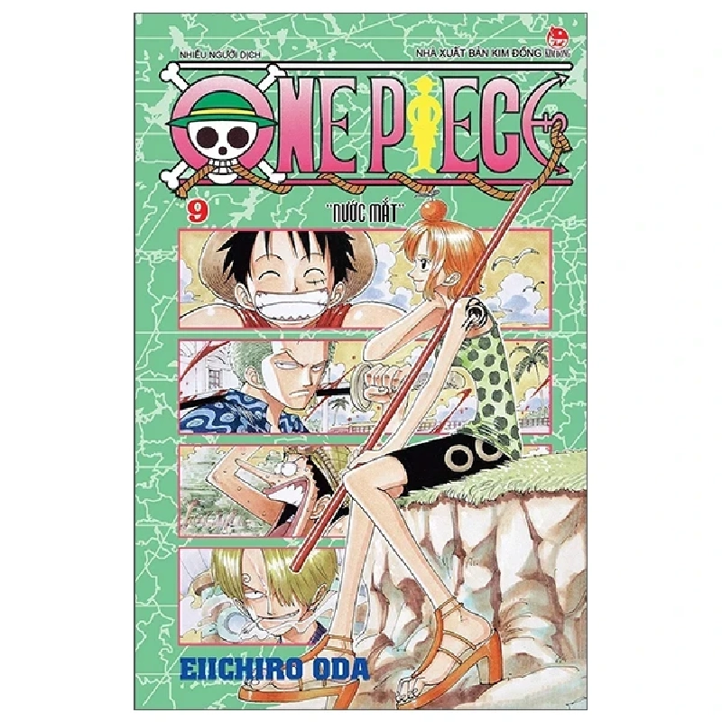 One Piece - Tập 9: Nước Mắt - Eiichiro Oda (Mới 100%) Truyện tranh, NXB Kim Đồng - SÁCH ĐẠI HỌC 485603