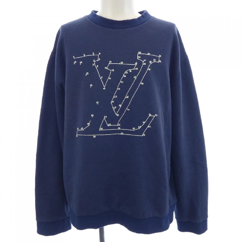 Áo sweatshirt thêu họa tiết LV Louis Vuitton HLY41WFMC - Hàng hiệu Chính hãng 895370