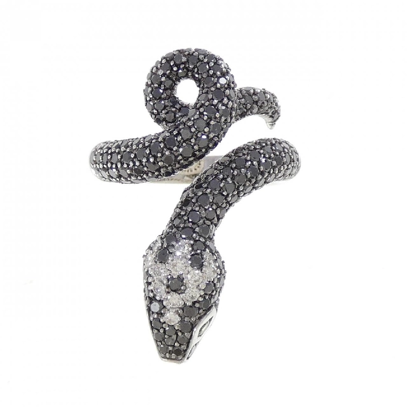 Nhẫn kim cương 750WG/750BG hình rắn 2.65CT - Hàng hiệu chính hãng 847935