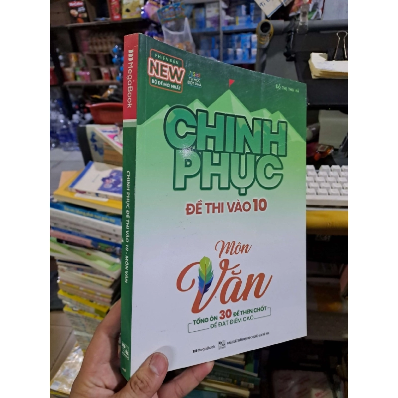 (TẶNG BOOKMARK) Chinh phục đề thi vào 10 môn Văn - Đỗ Thị Thu Hà - 2020 mới 90% RBK0111 941213