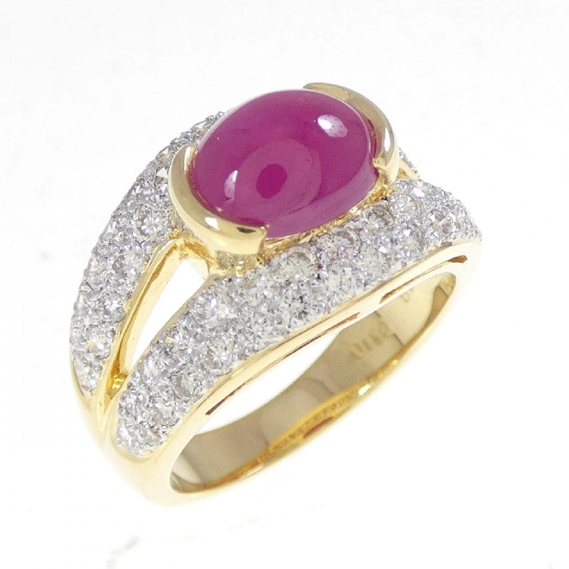 Nhẫn Ruby K18YG/K18WG 2.48CT - Hàng hiệu Chính hãng 853311
