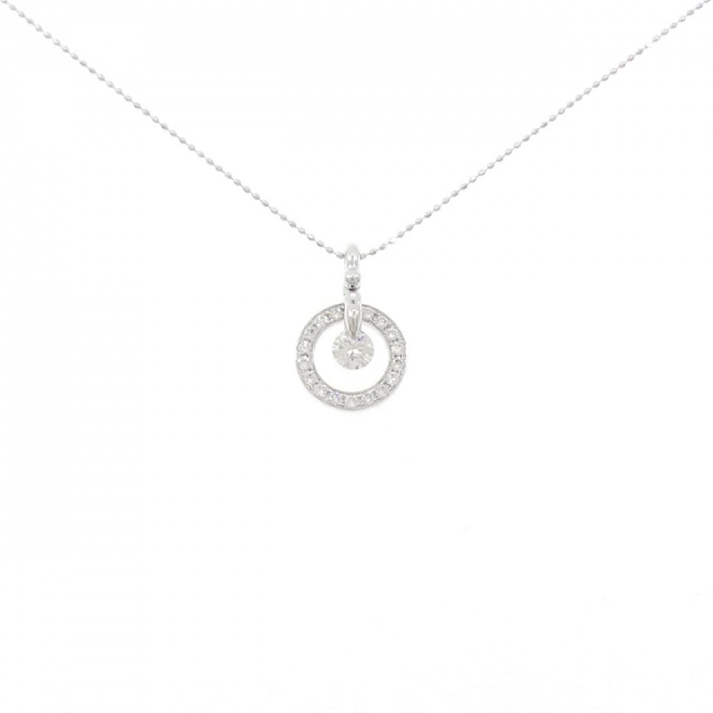 Dây chuyền kim cương K18WG 0.25CT - Hàng hiệu Chính hãng 856238