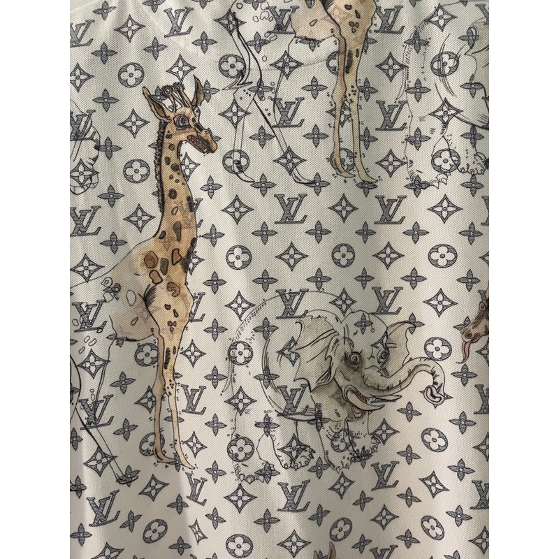 Áo Polo nam LV chapman size S used 497140