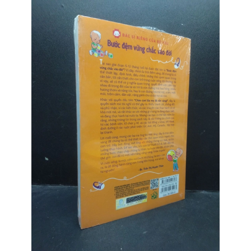 Bước đệm vững chắc vào đời chăm sóc trẻ từ 6 - 12 tháng BS.Trần Thị Huyên Thảo mới 90% còn seal HCM2504 chăm con 914199