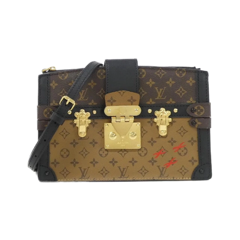 Túi xách đeo vai Louis Vuitton Monogram Reverse Trunk Clutch M43596 - Hàng hiệu Authentic 802693