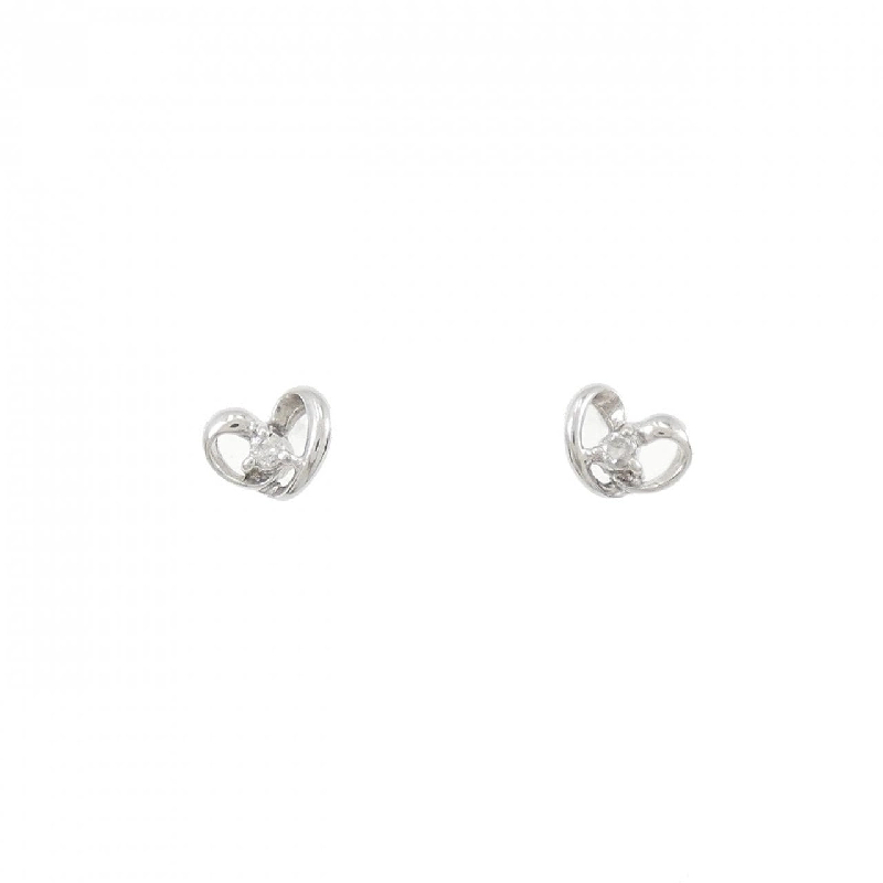 PT900 Bông tai kim cương hình trái tim 0.04CT - Hàng hiệu Chính hãng 876703